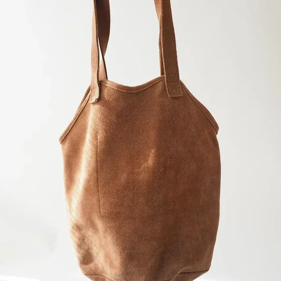 Esby Suede Fisherman Tote - Picture 2 of 4